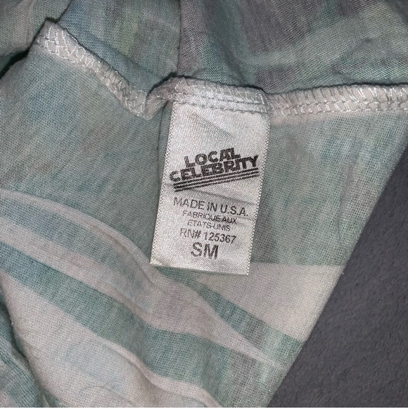 Local Celebrity Leaf Tank Top Asymmetrical Rasta - Picture 11 of 13